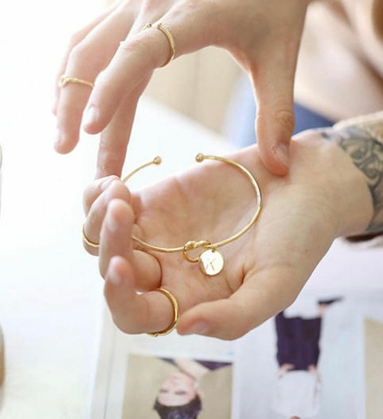 Love charm bracelet-bangleđź’›