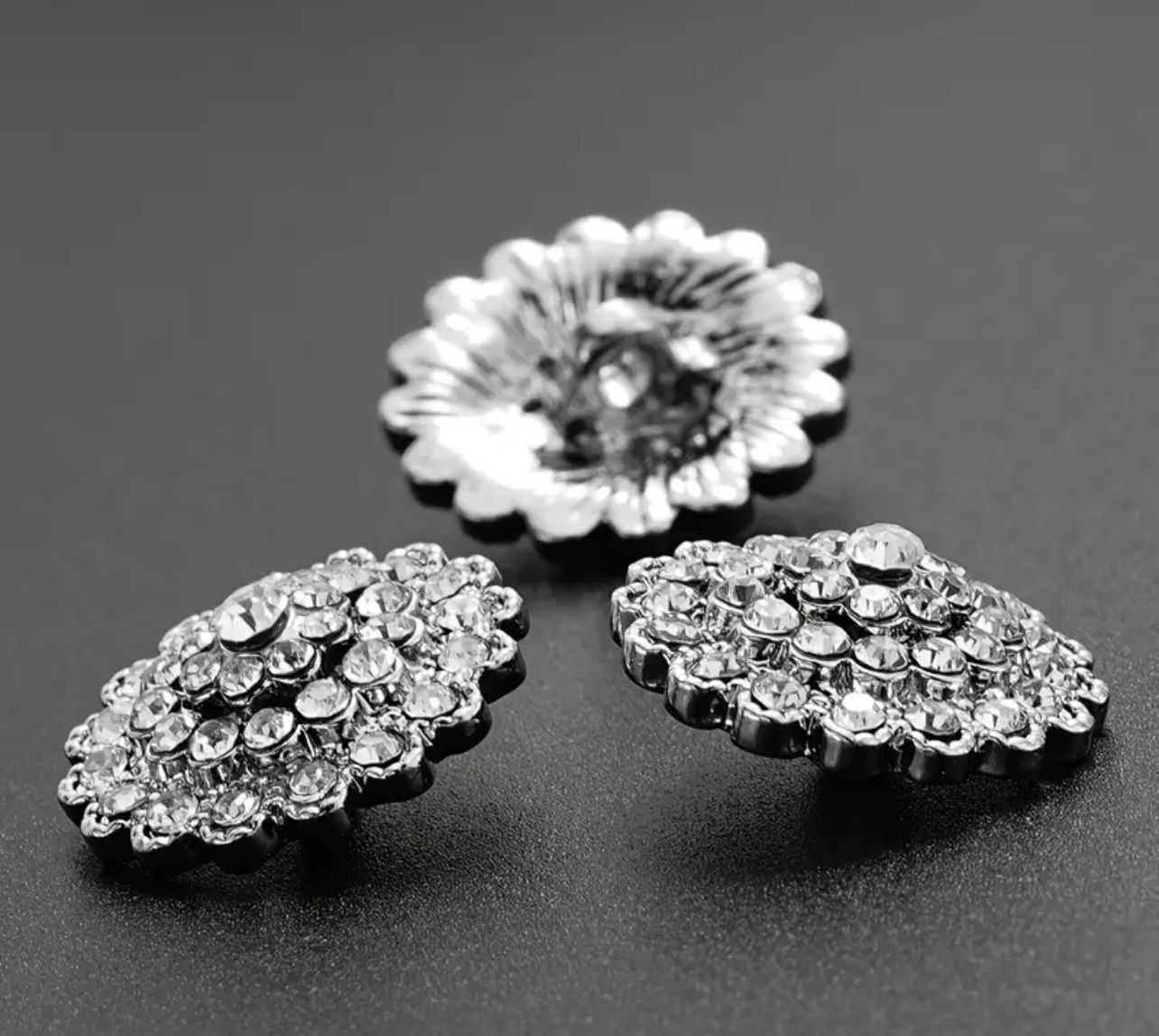 Sunflower Rhinestone stud earrings
